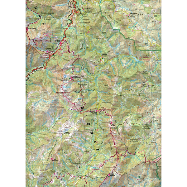 Ajaccio.Bonifacio.Porto-Vecchio 1:100000 - Wanderkarte