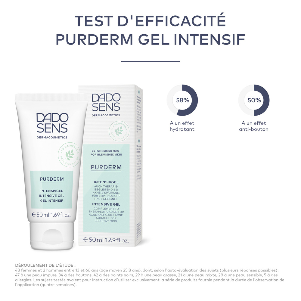 Dado Sens GEL INTENSIF PURDERM