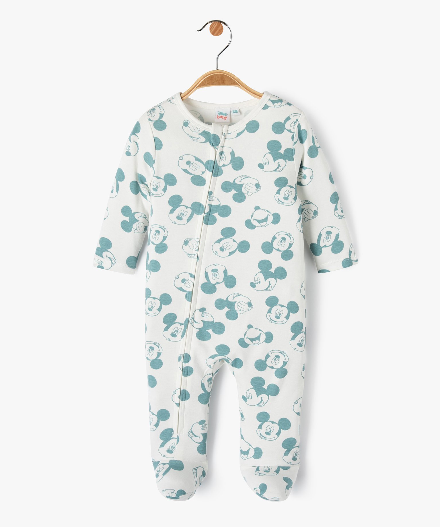 Pyjama dors-bien avec motifs Mickey bébé Garçon - DS vert | GEMO