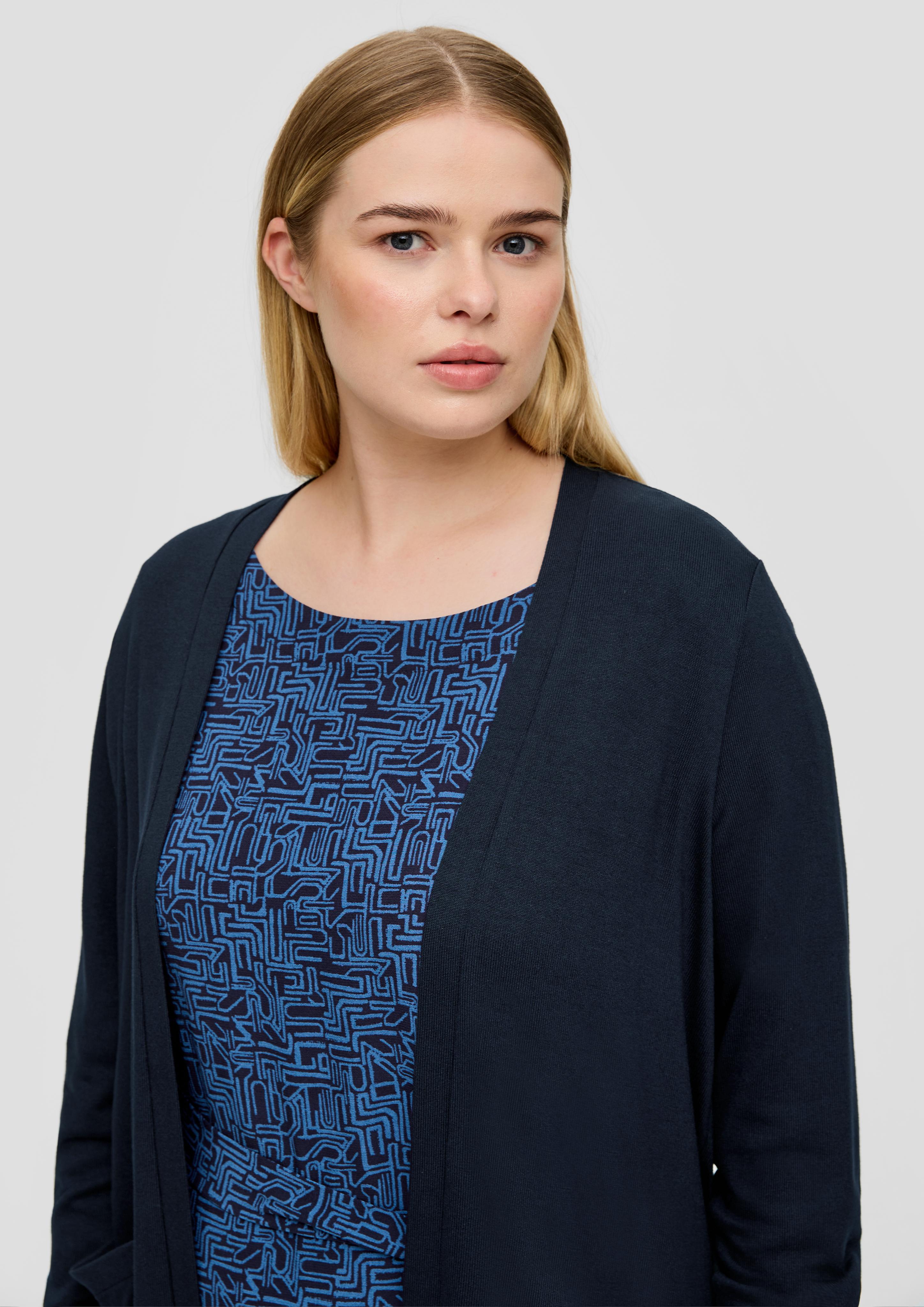 Cardigan mit aufgesetzten Taschen  2134802-5959