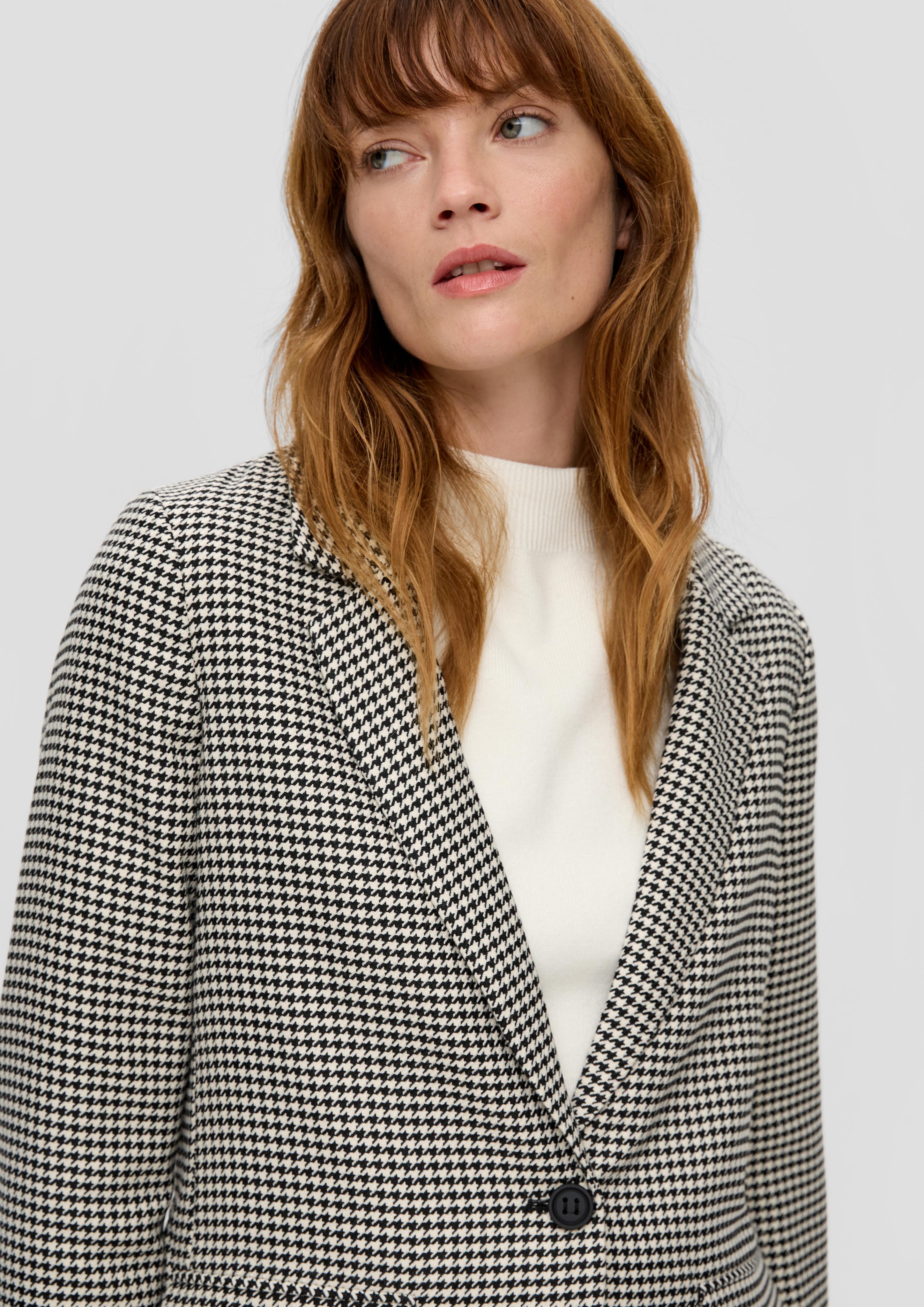 Twill-Blazer mit Viskose  2139163-99R8