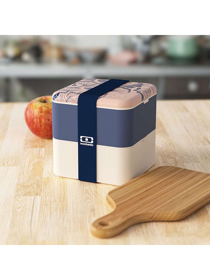 Monbento Lunchbox in Creme/ Blau/ Rosa - 1,7 l günstig kaufen onesize
