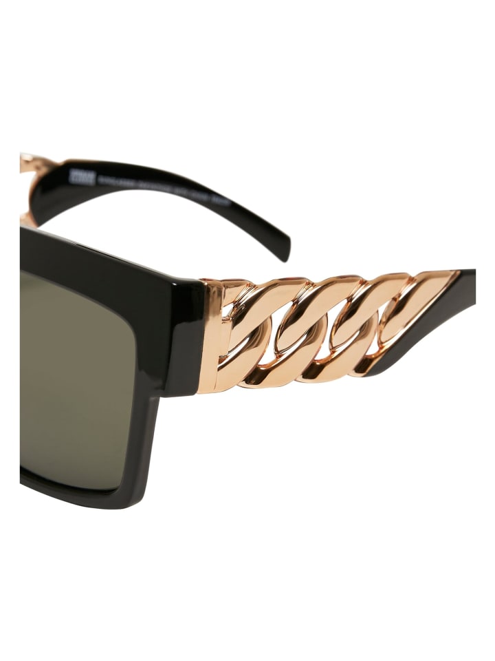 Urban Classics Urban Classics Sonnenbrillen in black/gold günstig kaufen onesize