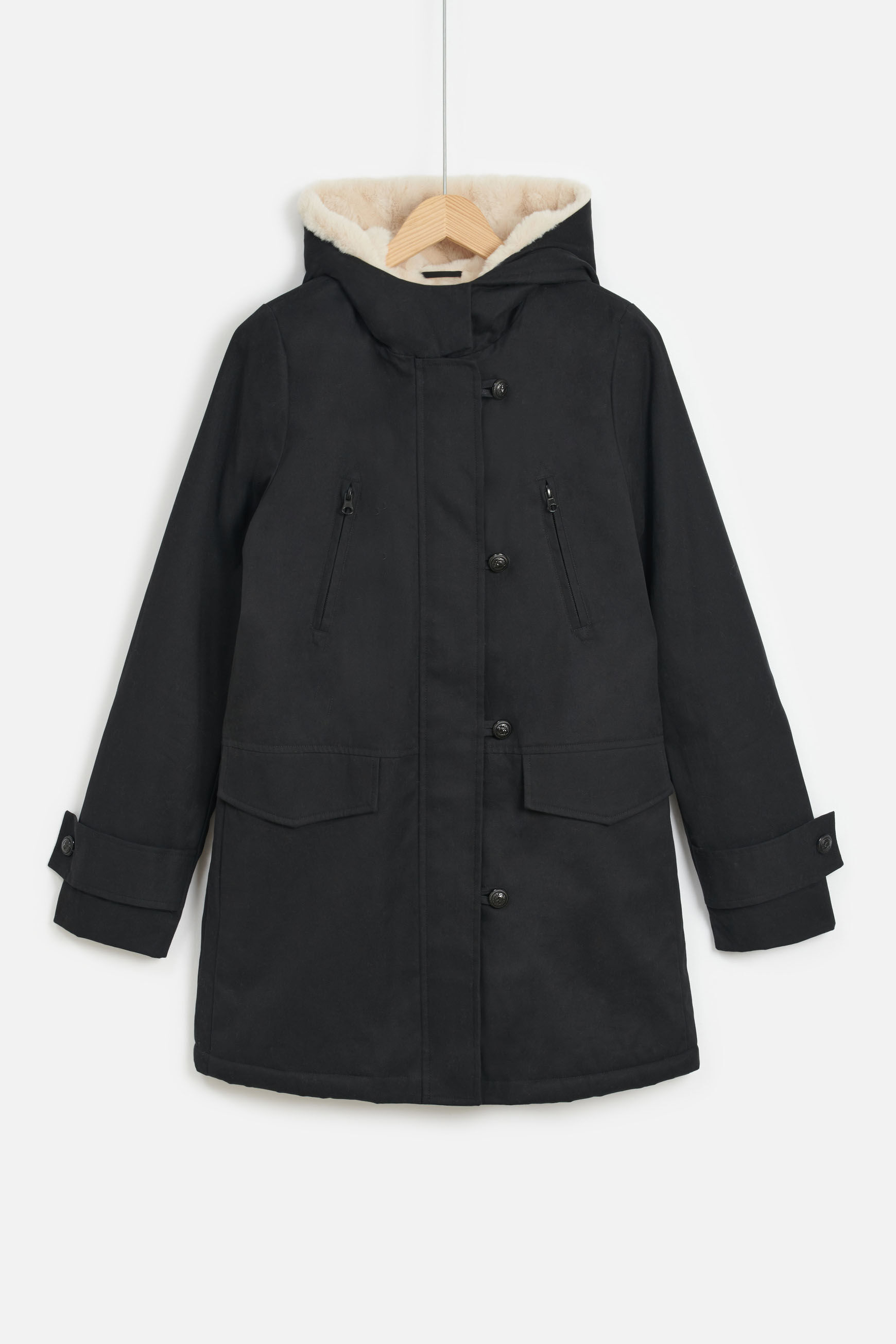parka electra noir femme