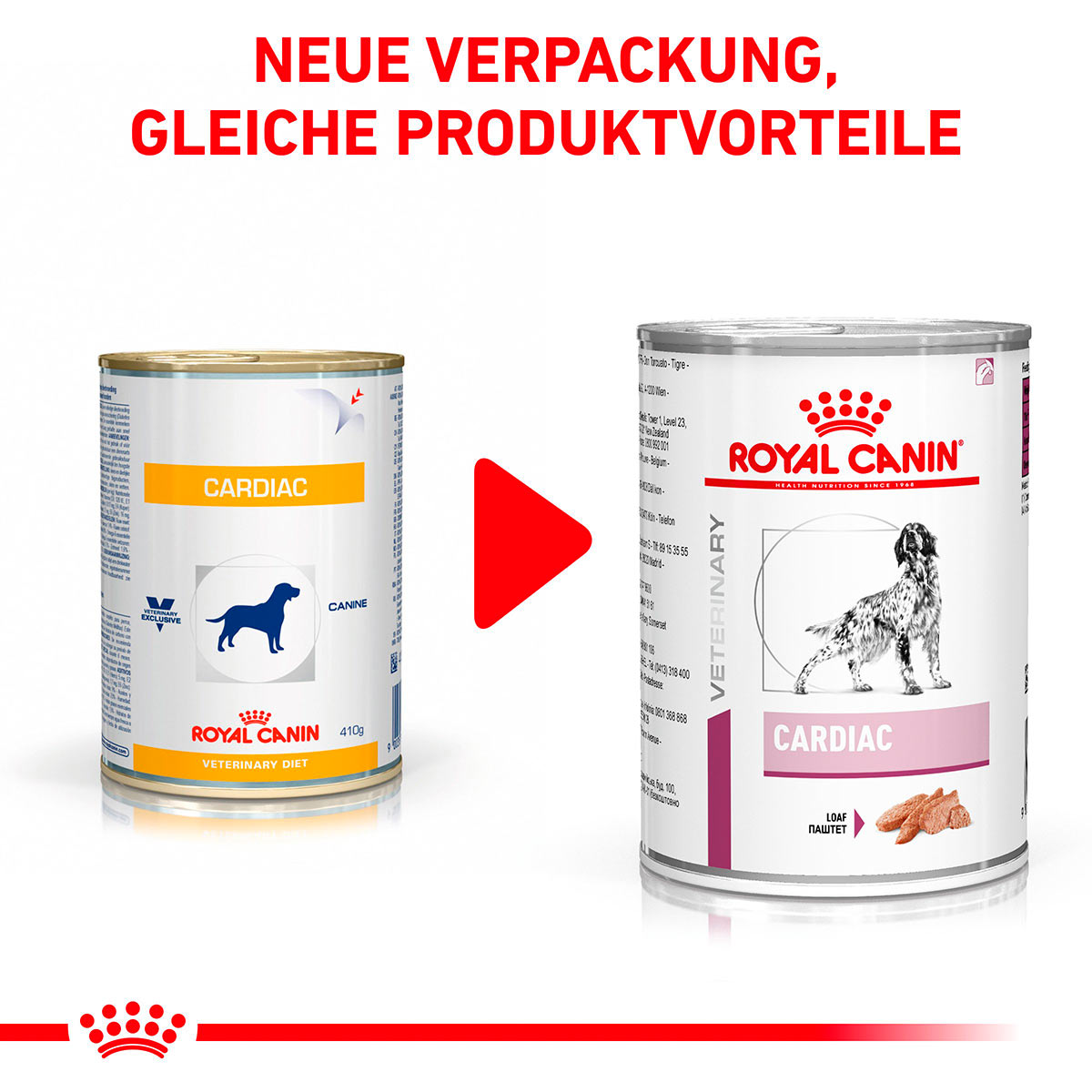 ROYAL CANIN Veterinary CARDIAC Nassfutter für Hunde