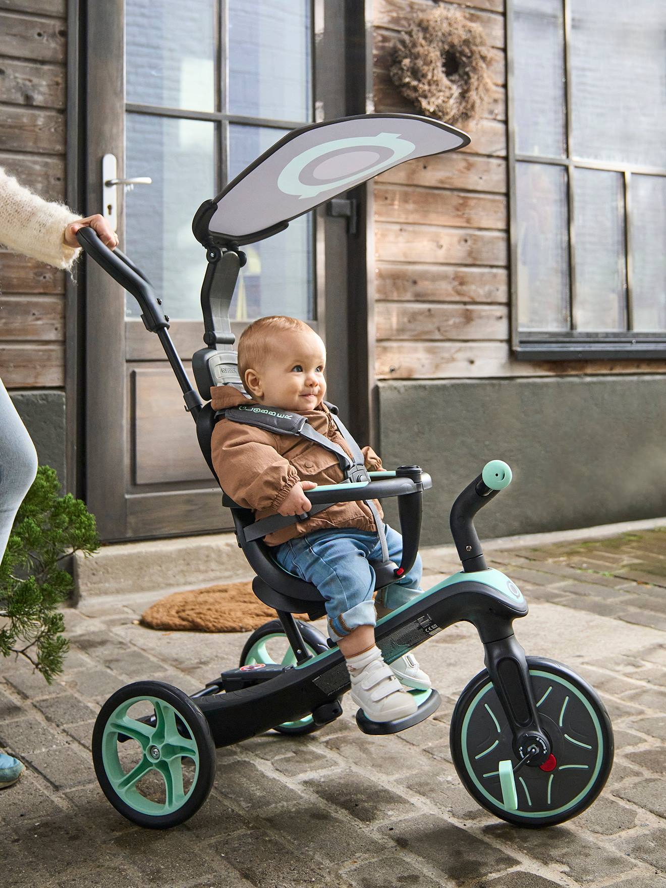 Tricycle évolutif 4 en 1 GLOBBER bleu