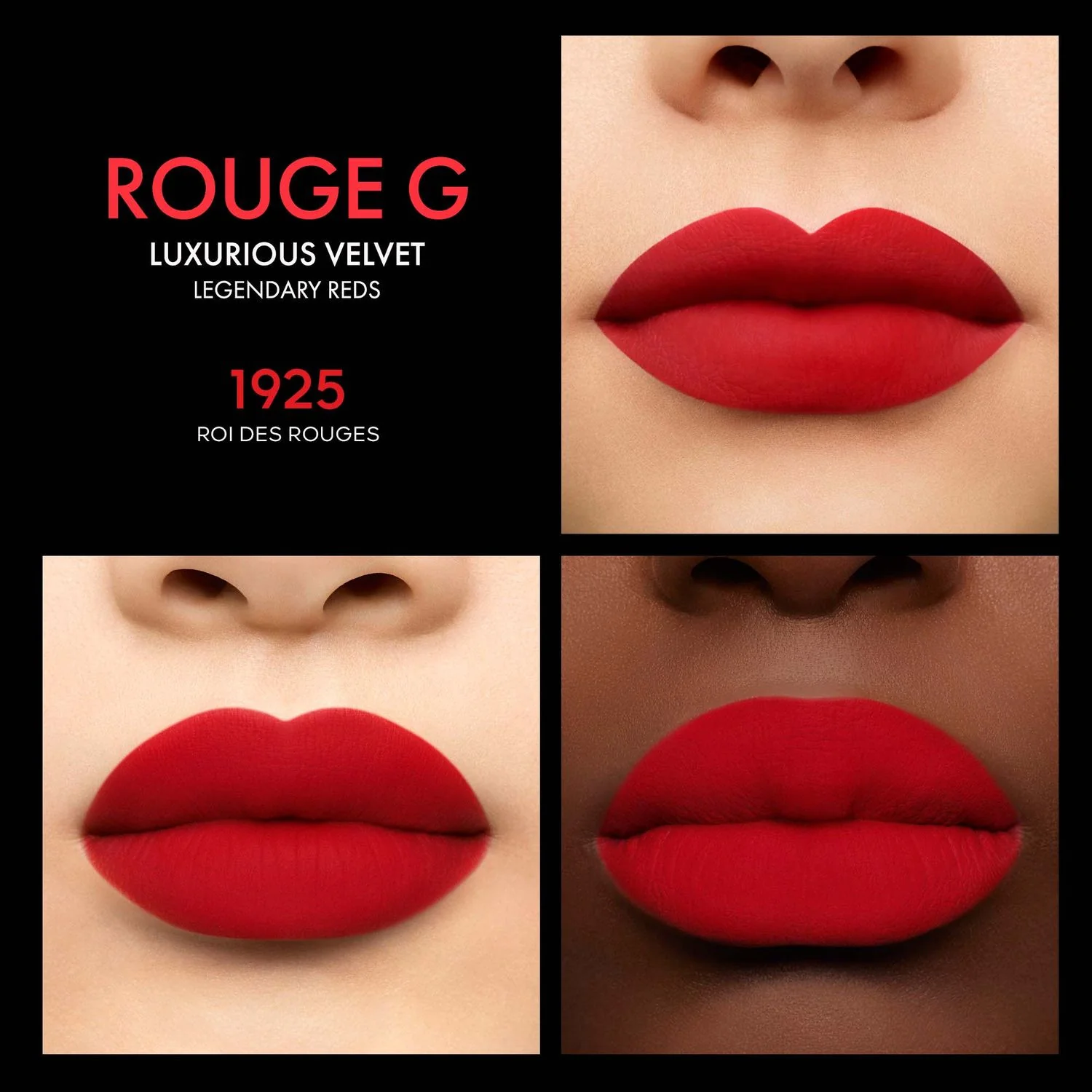 Luxusný zamatový rúž Rouge G - matný rúž