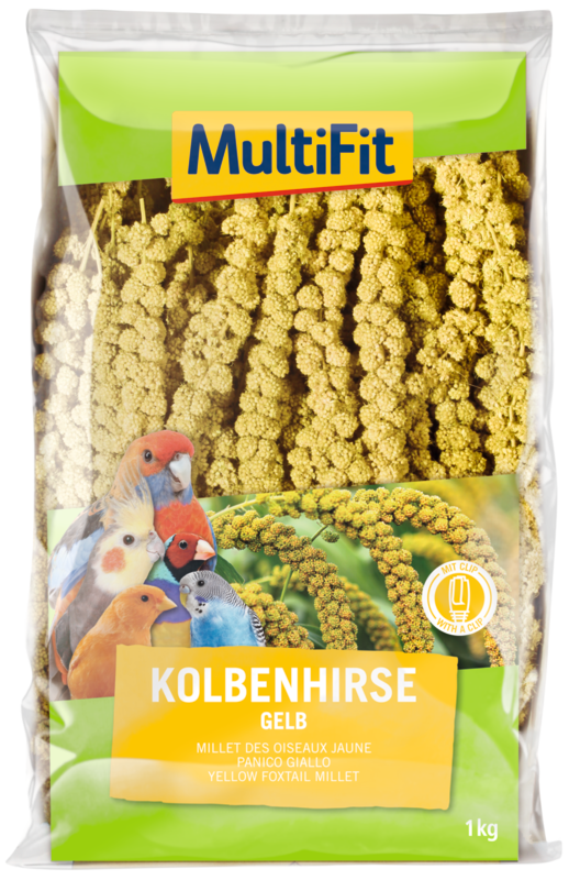 MultiFit Snacks MultiFit Kolbenhirse gelb 1 kg