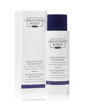Christophe Robin Night Recovery Monoi Oil with White Lotus Flower Haaröl-92 ml
