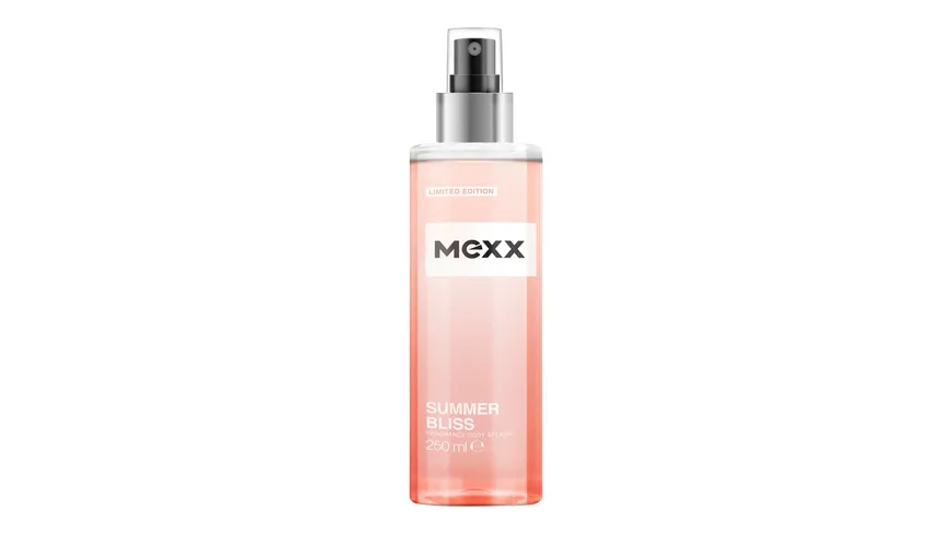 MEXX Summer Bliss for Her Body Splash, sommerlich leichter Damenduft mit floraler Note 250 ml