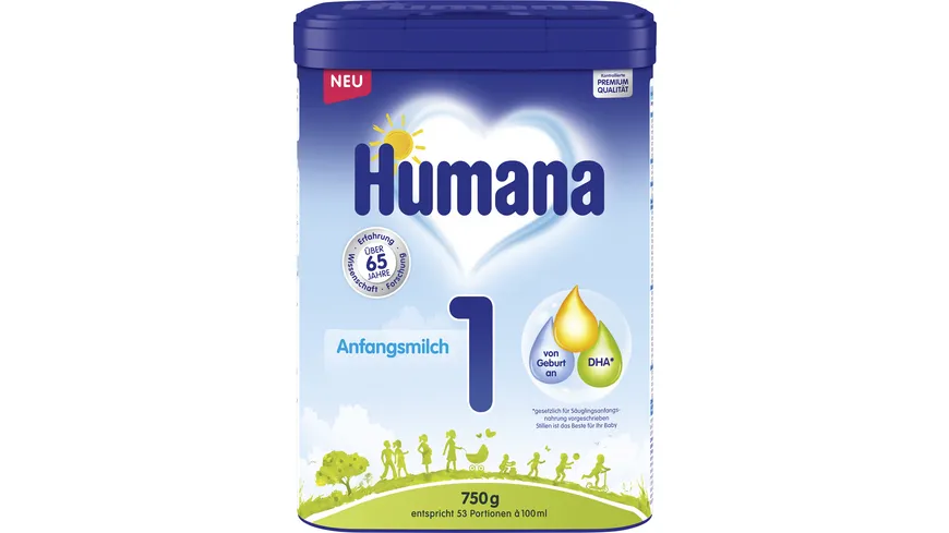 Humana 1 Anfangsmilch 750 g