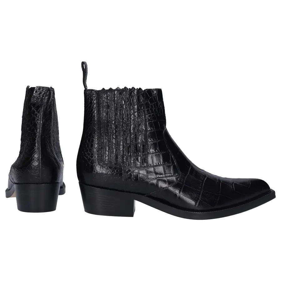 Guglielmo Rotta - Stiefeletten KISSA Kalbsleder - schwarz