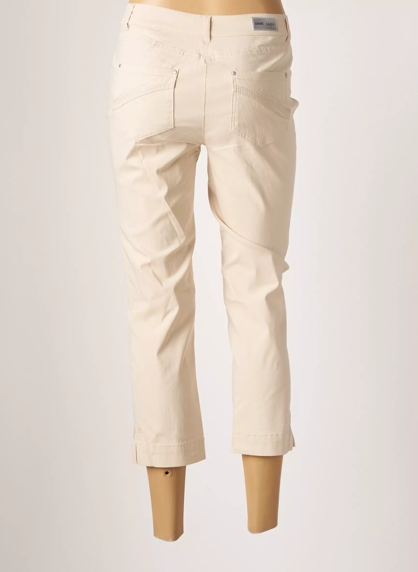 Diane Laury Pantacourts Femme couleur beige