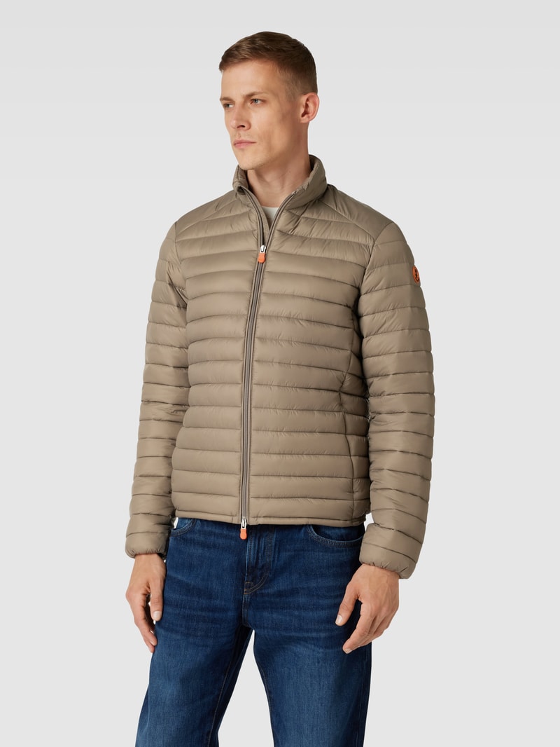 Steppjacke mit Stehkragen Modell 'ALEXANDER' in anthrazit