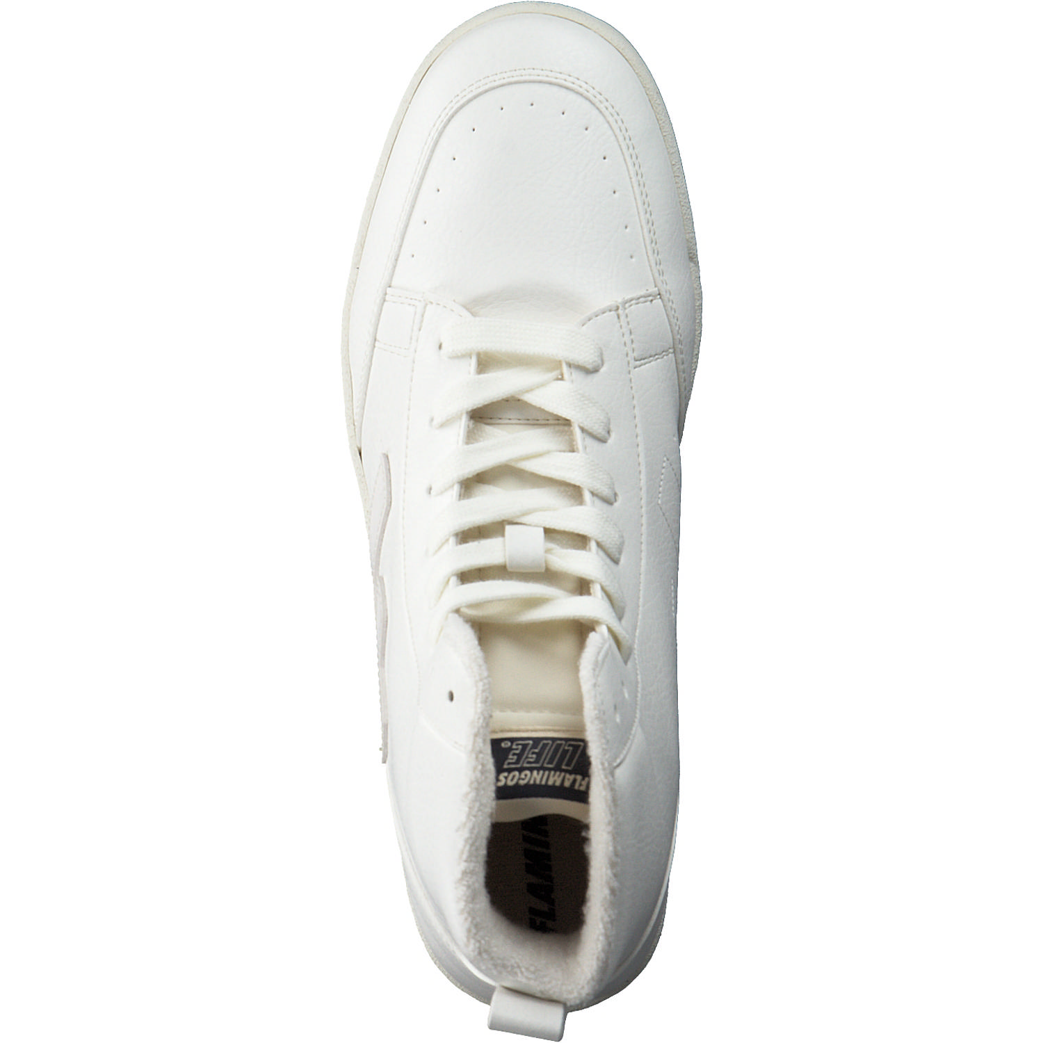 Flamingos Old 80s, Sneakers High, Damen, all white