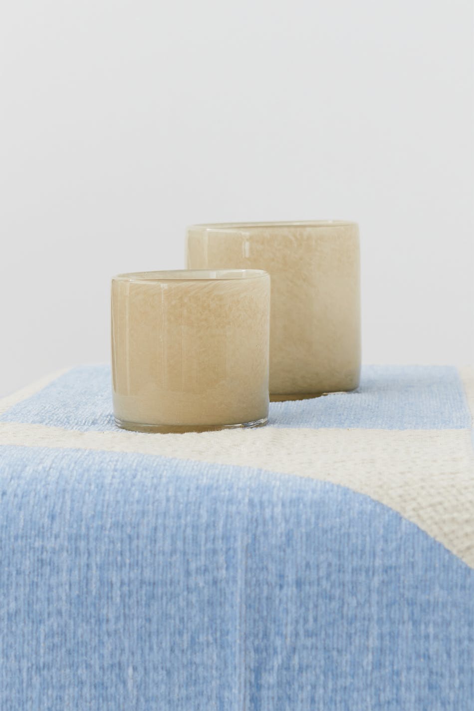 Glass s candle holder