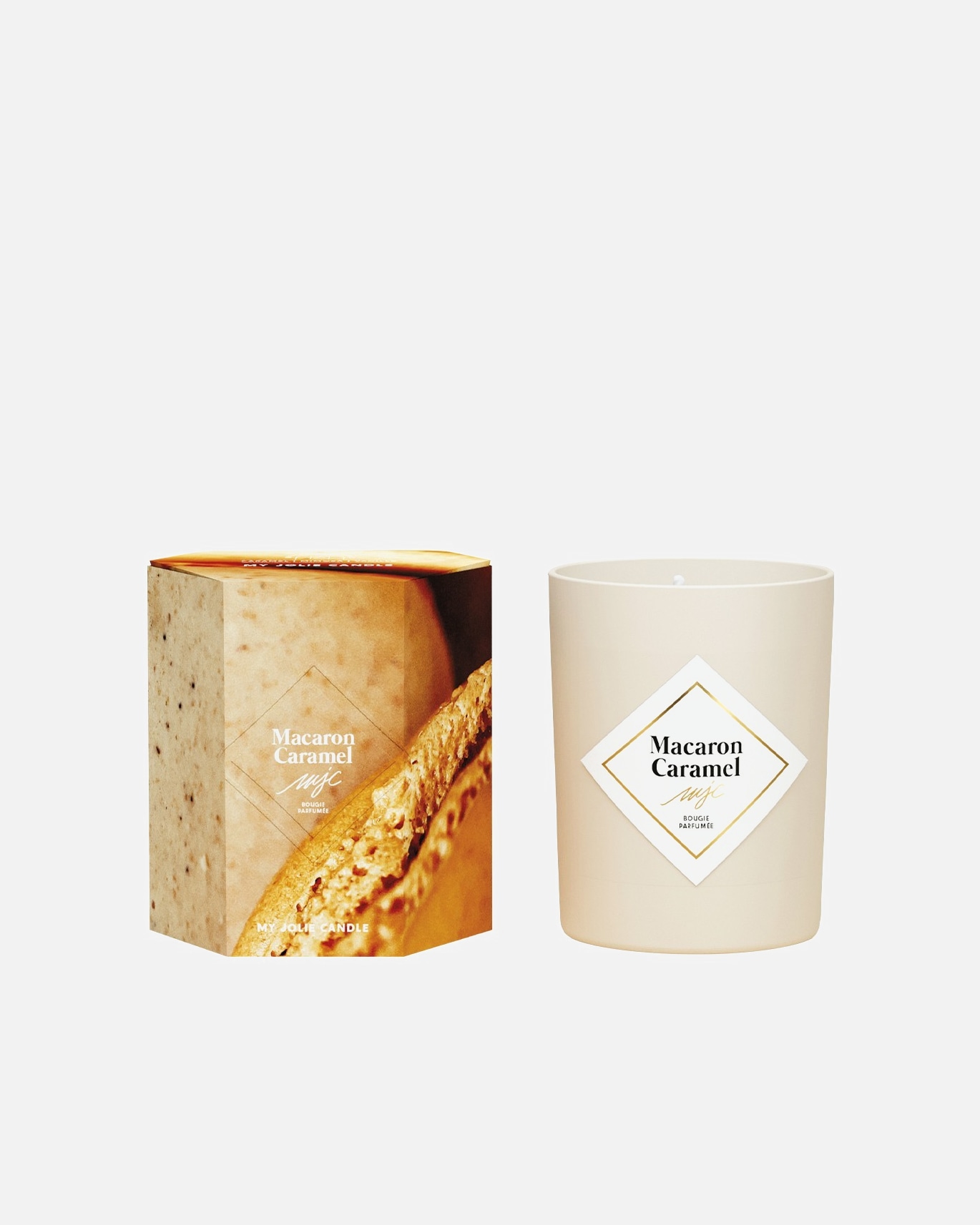 Vela MY JOLIE CANDLE con aroma a macaron de caramelo