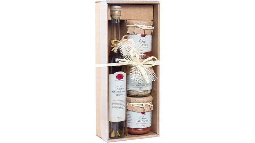 Gourmet Berner Präsentkarton Bella Italia 1520 g