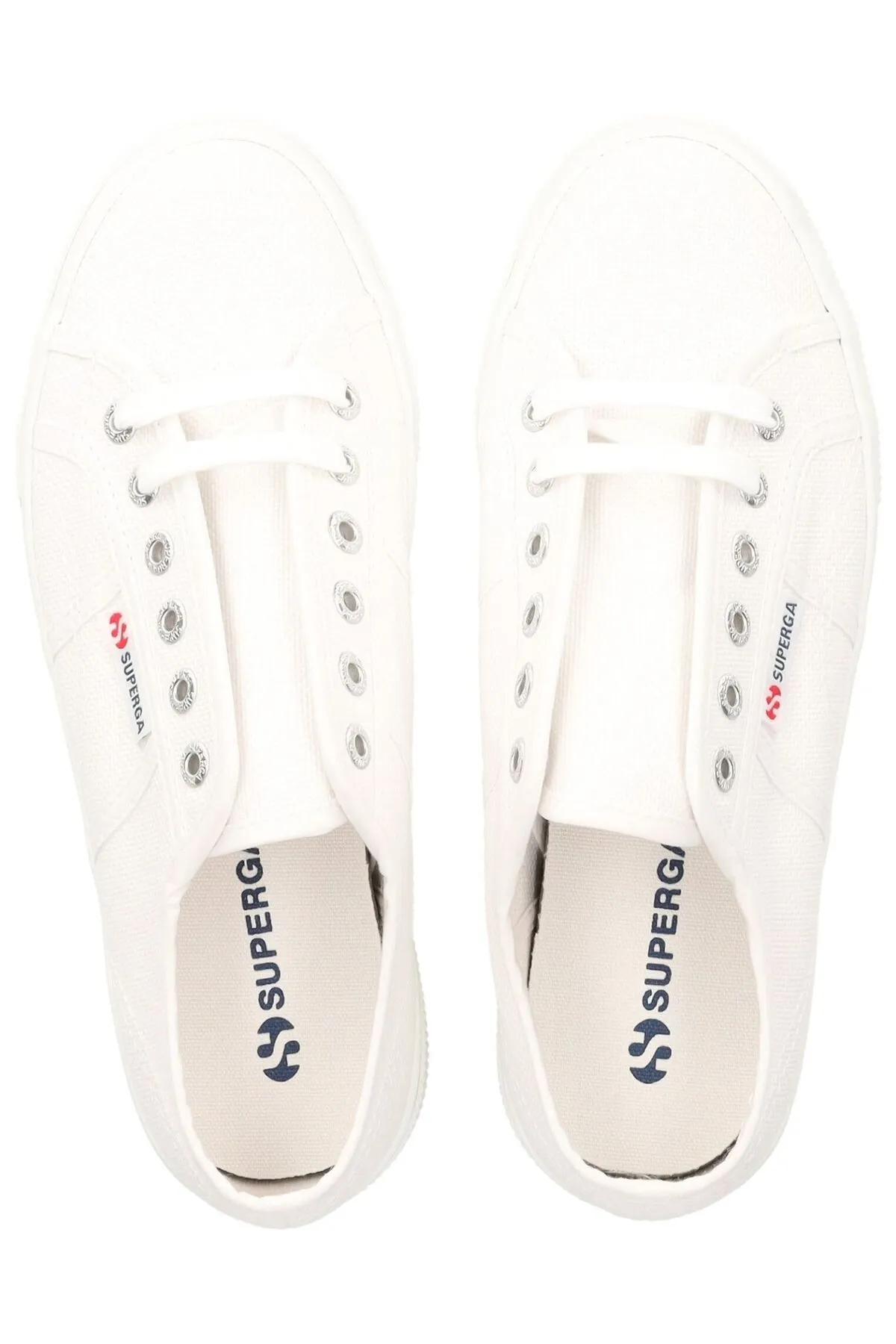 Superga  Sneaker - Weiß - Flacher Absatz