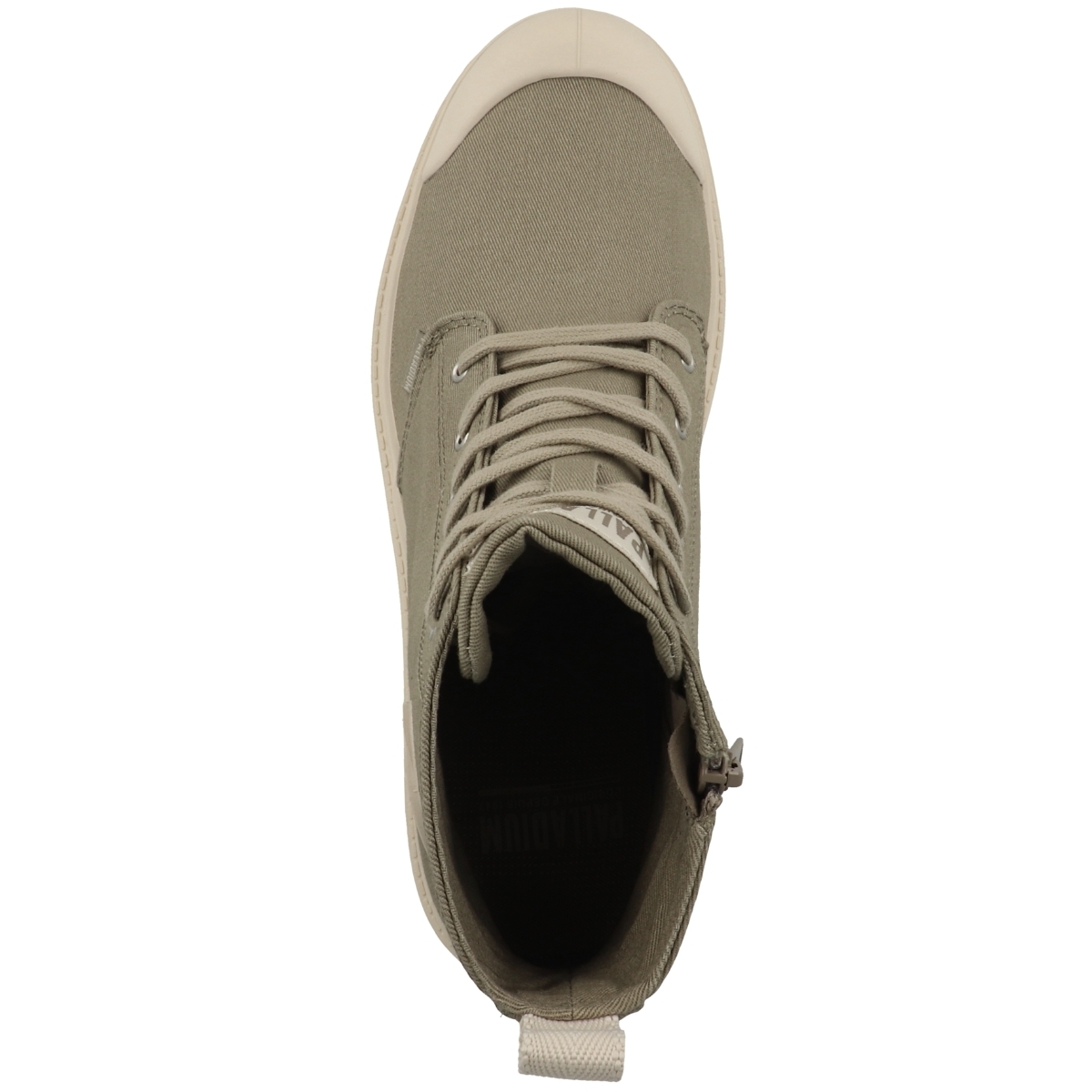 Palladium Pallabase Twill Schnürboots grau