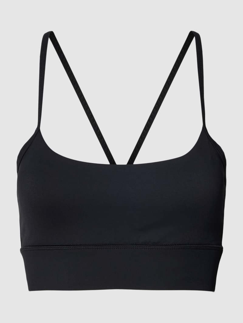 BH mit Label-Print in schwarz