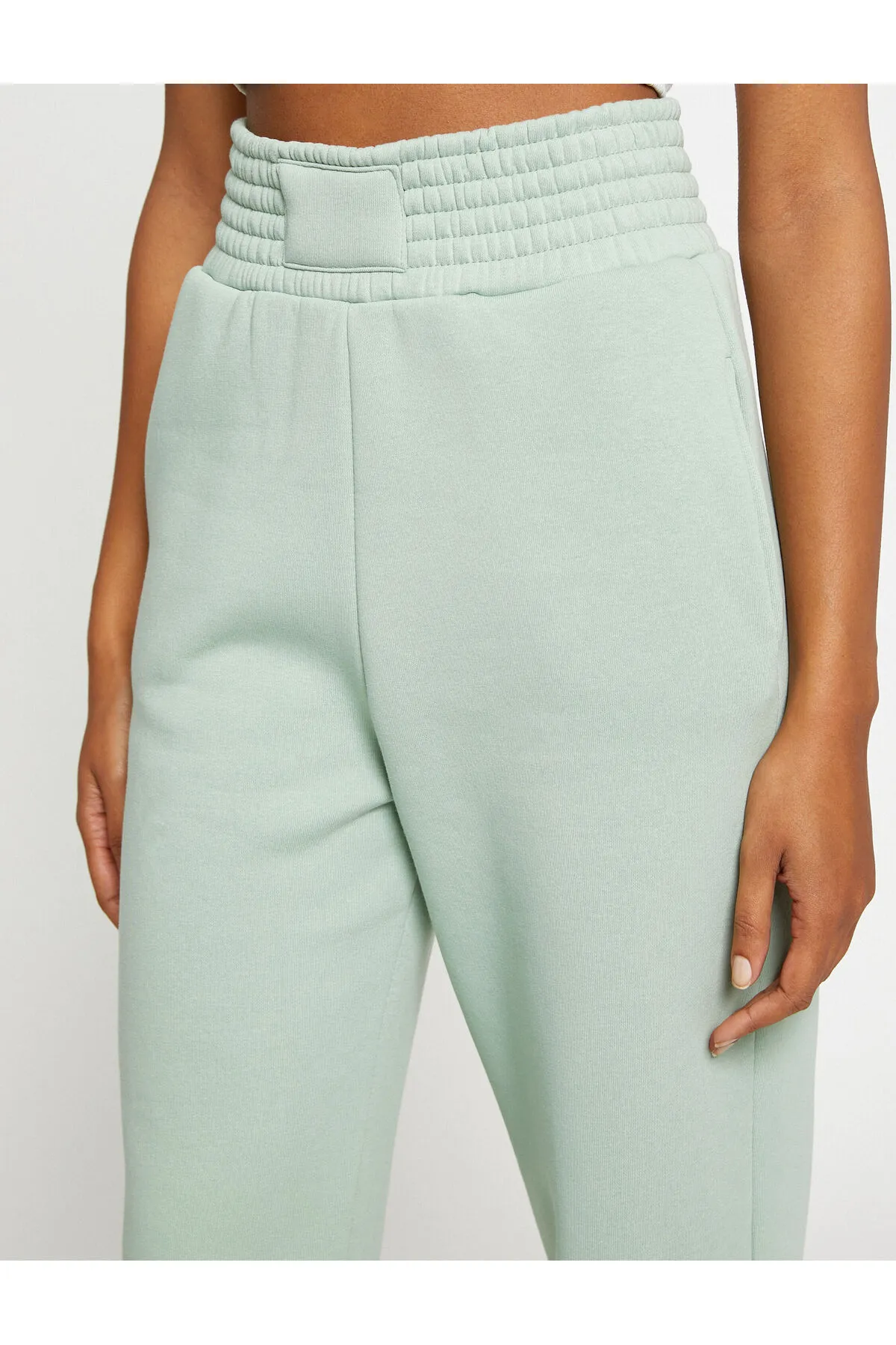 Koton  Jogger-Jogginghose mit hoher Taille und detaillierten Taschen