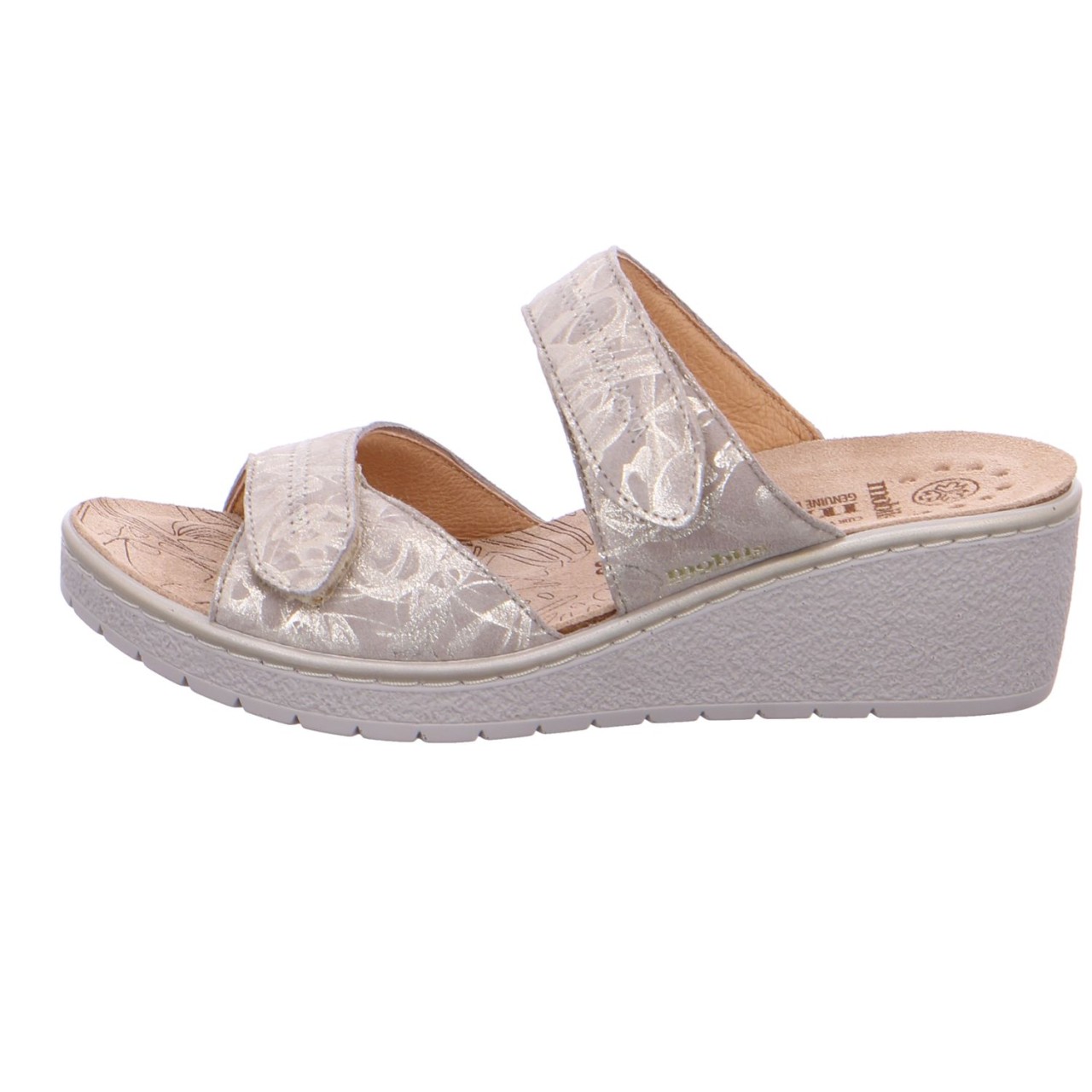 MEPHISTO Pantoletten beige CAMEL