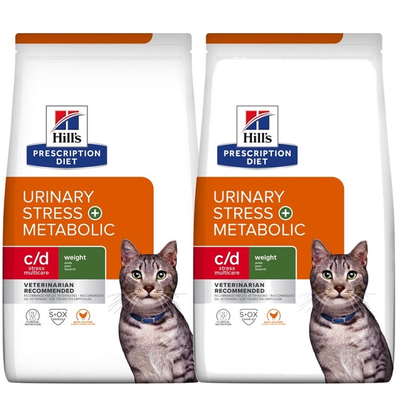 Hill's Übergewicht Hill's Prescription Diet c/d Urinary Stress + Metabolic 2x8 kg