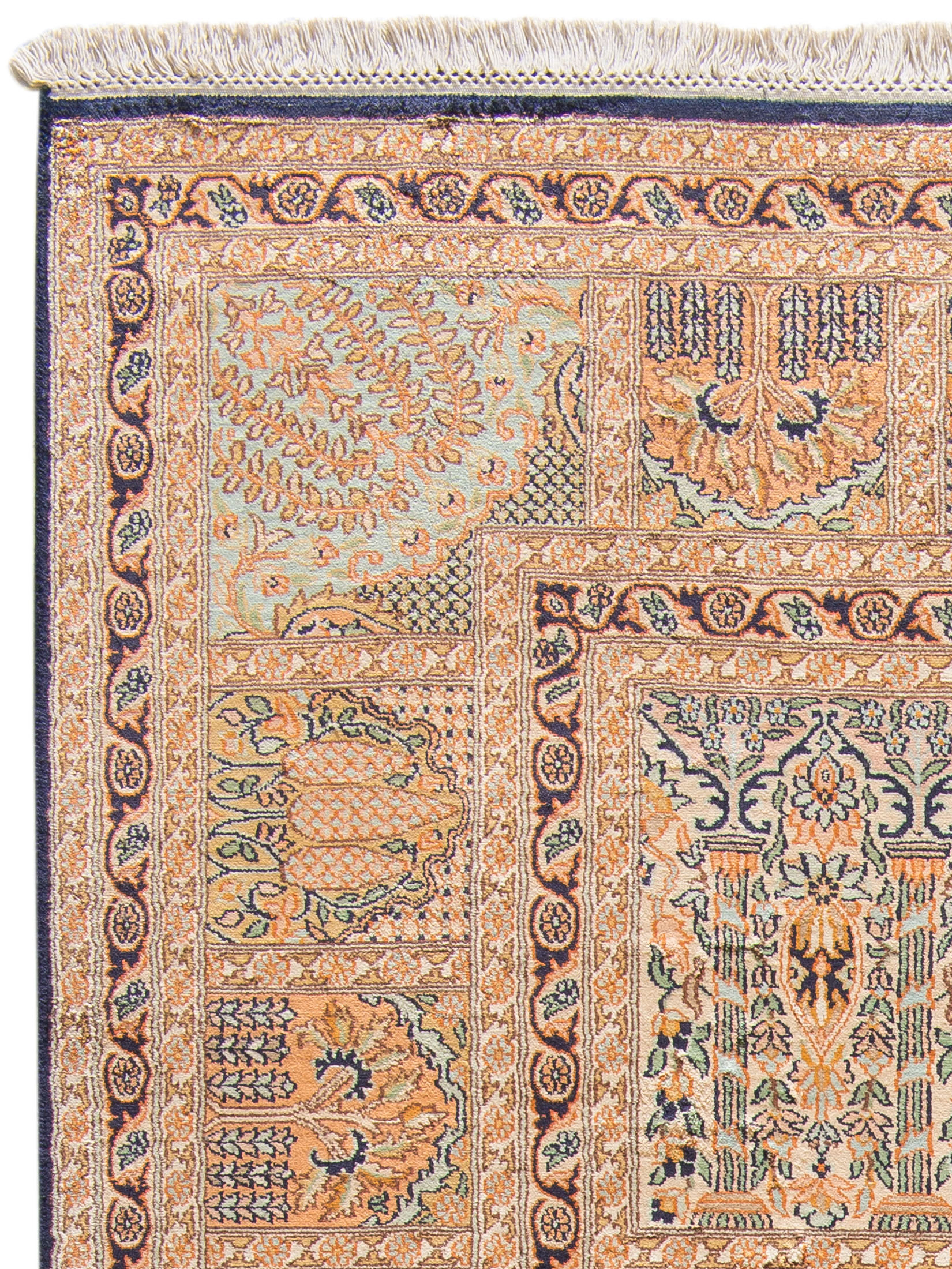 Kaschmir Seide 18/18 ca. 207 x 280 cm, Unikat / Einzelstück