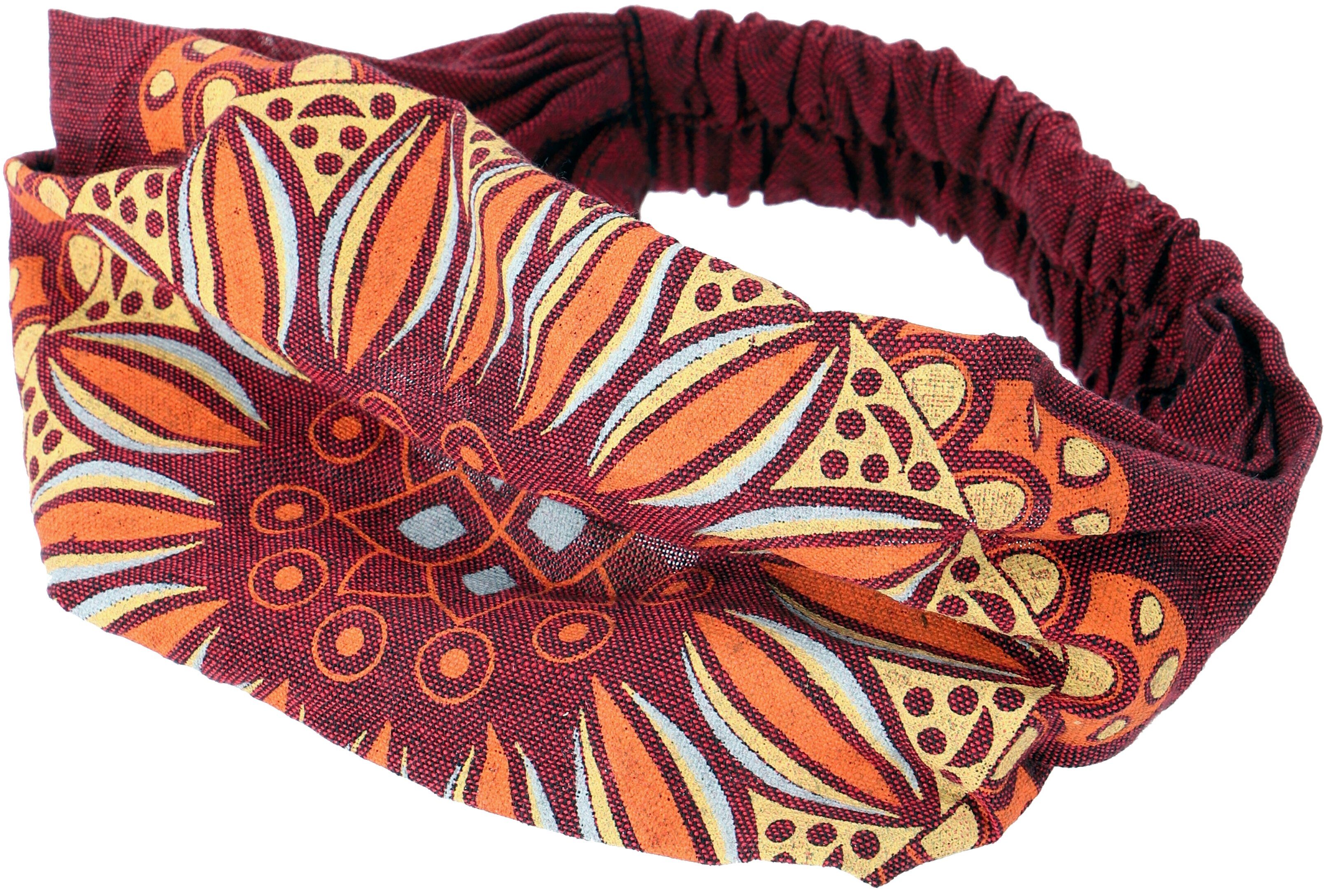 Guru-Shop Stirnband Haarband, Kopfband, Bandana farbenfrohem..