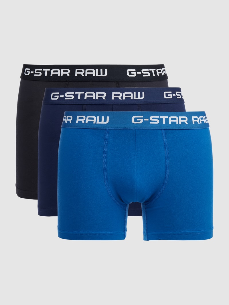 Trunks im 3er-Pack in blau