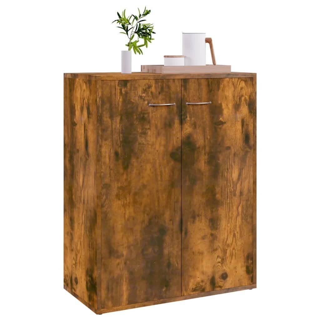 vidaXL Sideboard Sideboard Räuchereiche 60x30x75 cm Holzwerkstoff (1 St)