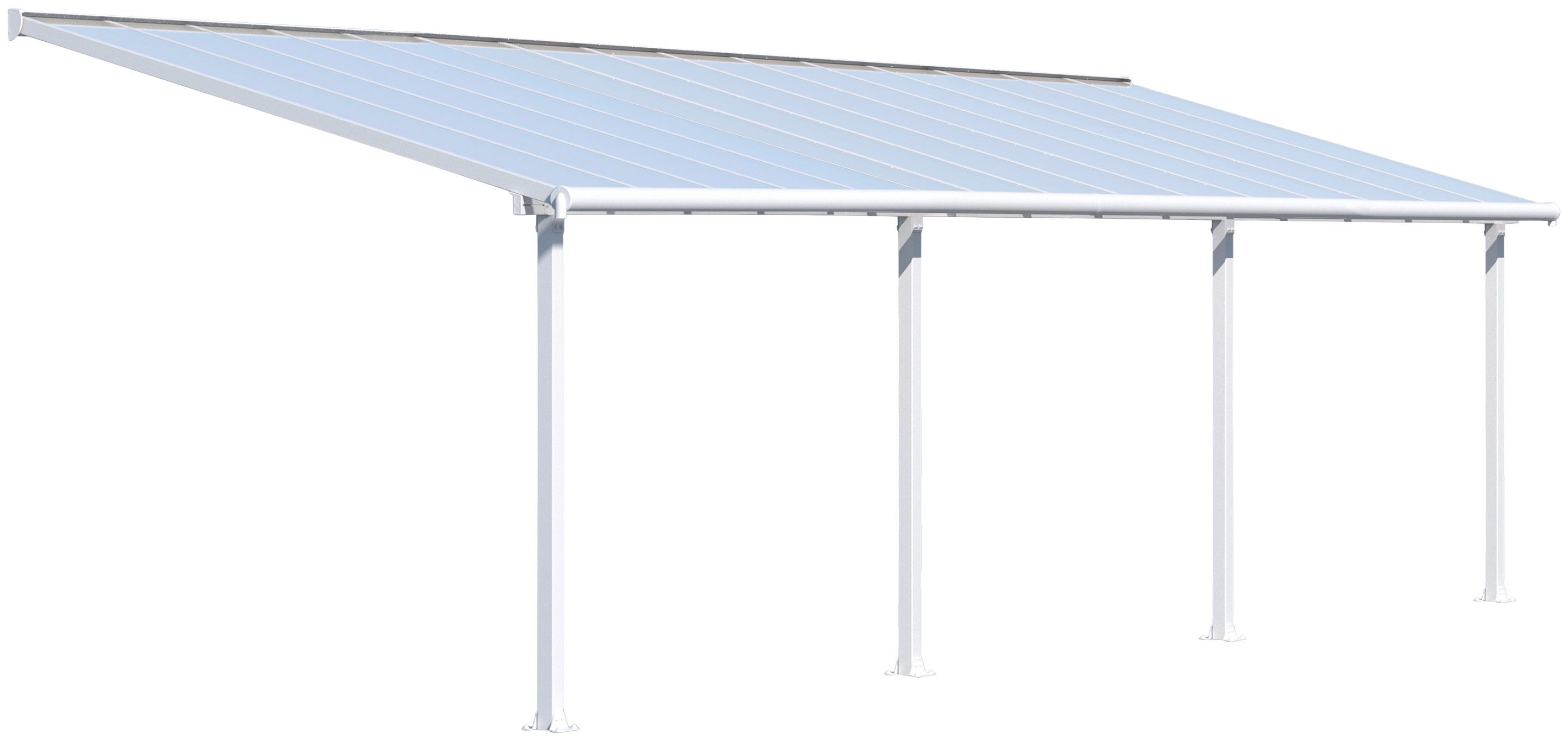 Palram - Canopia Terrassendach Olympia 3x9.15, BxT: 924x295 cm, Bedachung Doppelstegplatten, BxT: 924x295 cm
