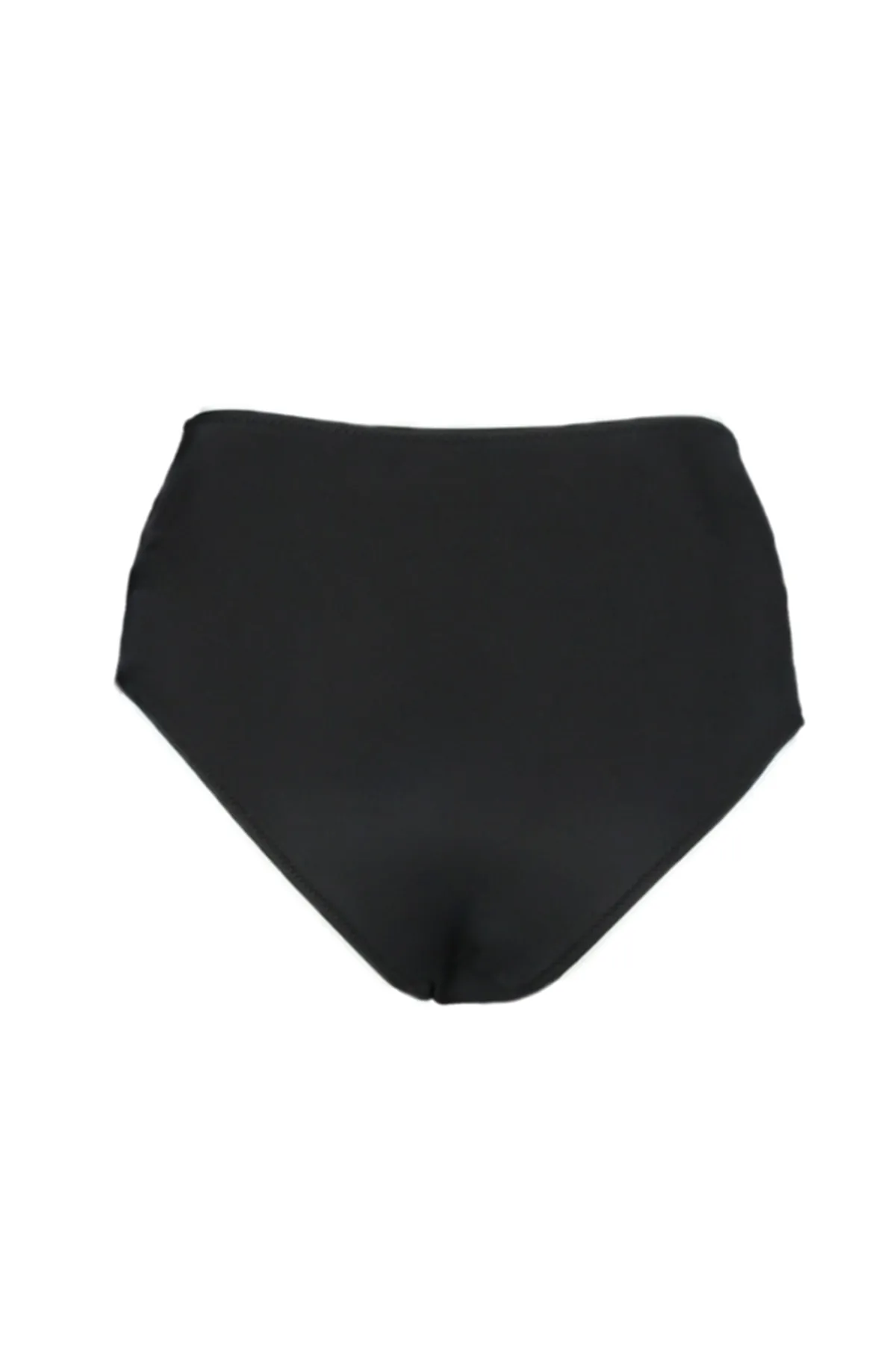 Trendyol Collection  Schwarze, reguläre Bikinihose mit Ausschnitt/Fenster und hoher Taille TBESS20BA0184
