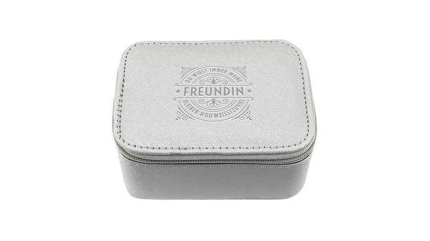 H&H Schmuckbox Metallic Freundin