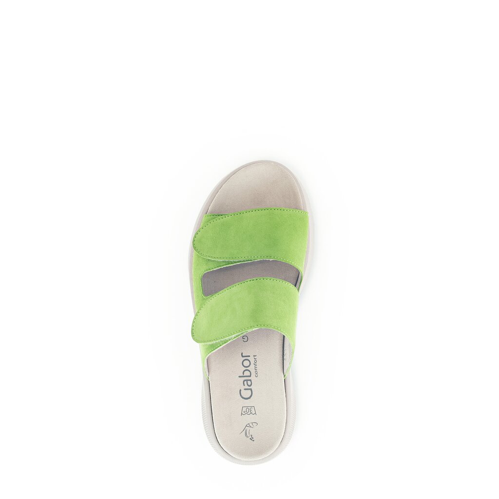 Gabor comfort Pantolette grün