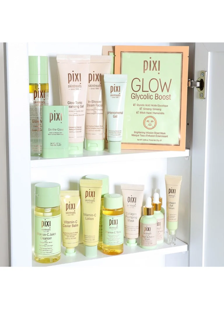 Pixi Glow Glycolic Boost - mini sejas maska, 3 gab. iepakojumā