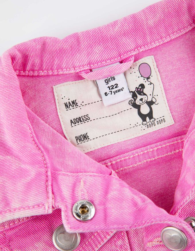 Jeansjacke - Coloured-Denim