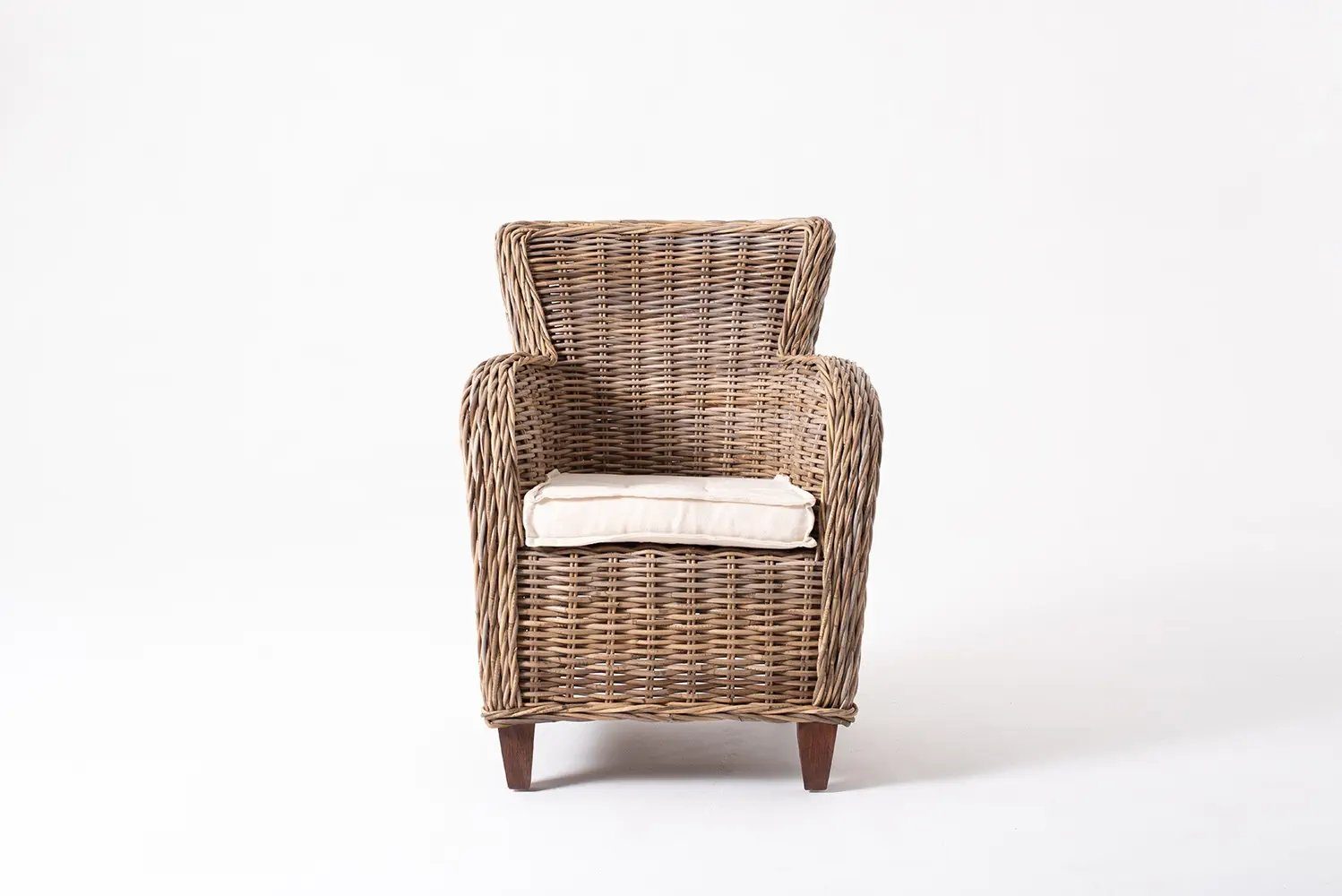 Novasolo Rattanstuhl Wickerworks (2er-Set Stühle, 2 St), Standard Rückenlehne, Baron, Baron Stuhl (2er-Set)