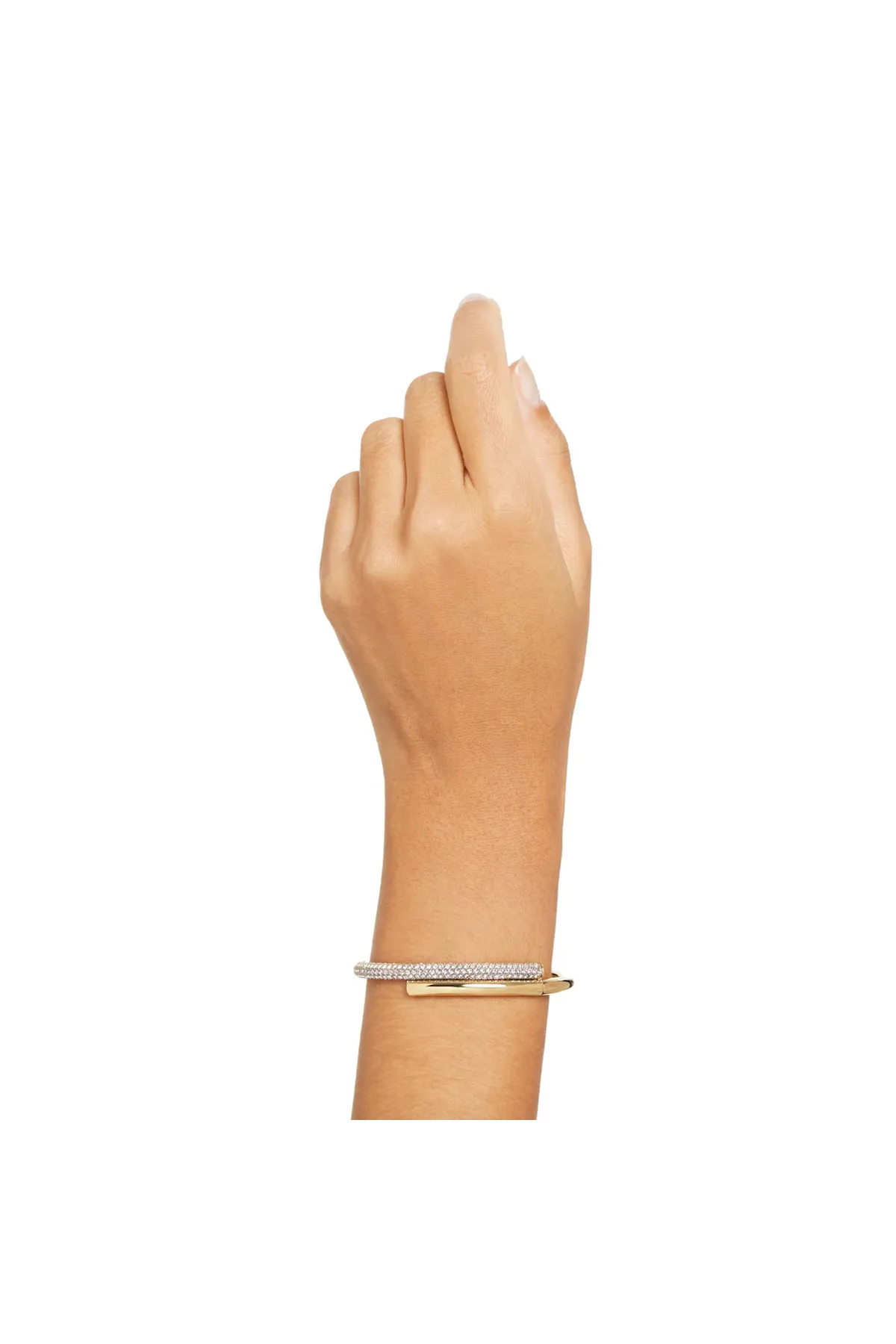 1'ASLAN  Swarovski Dextera Goldfarbene Armreif 5674979