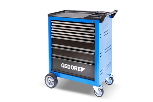 Gedore 3411443 TTB 0321 Cărucior de scule cu 6 sertare pline, 173 de piese 3411443