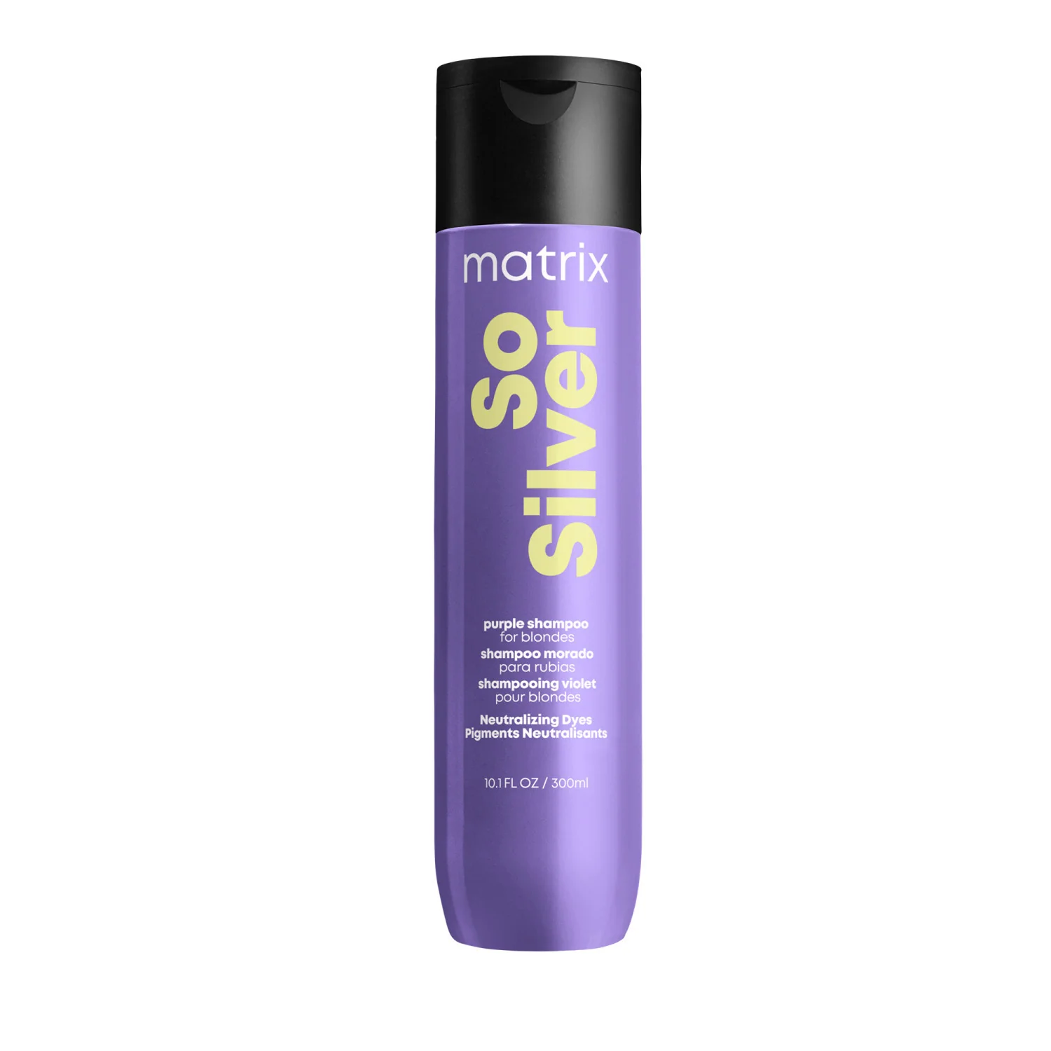 Total Results So Silver Purple Shampoo - Väriä suojaava shampoo