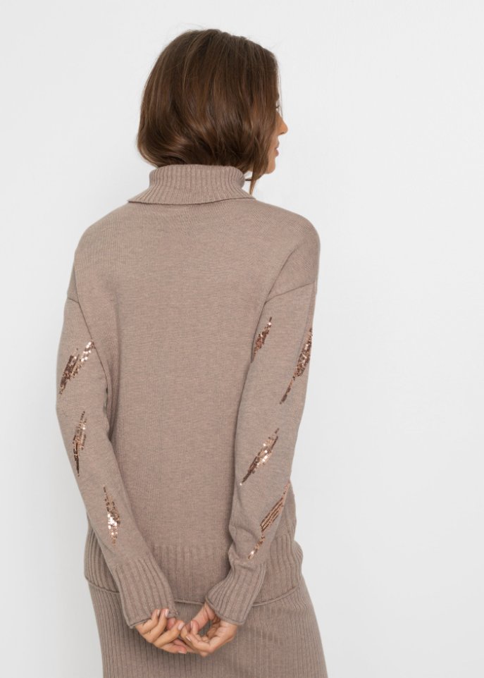 Pullover mit Pailletten