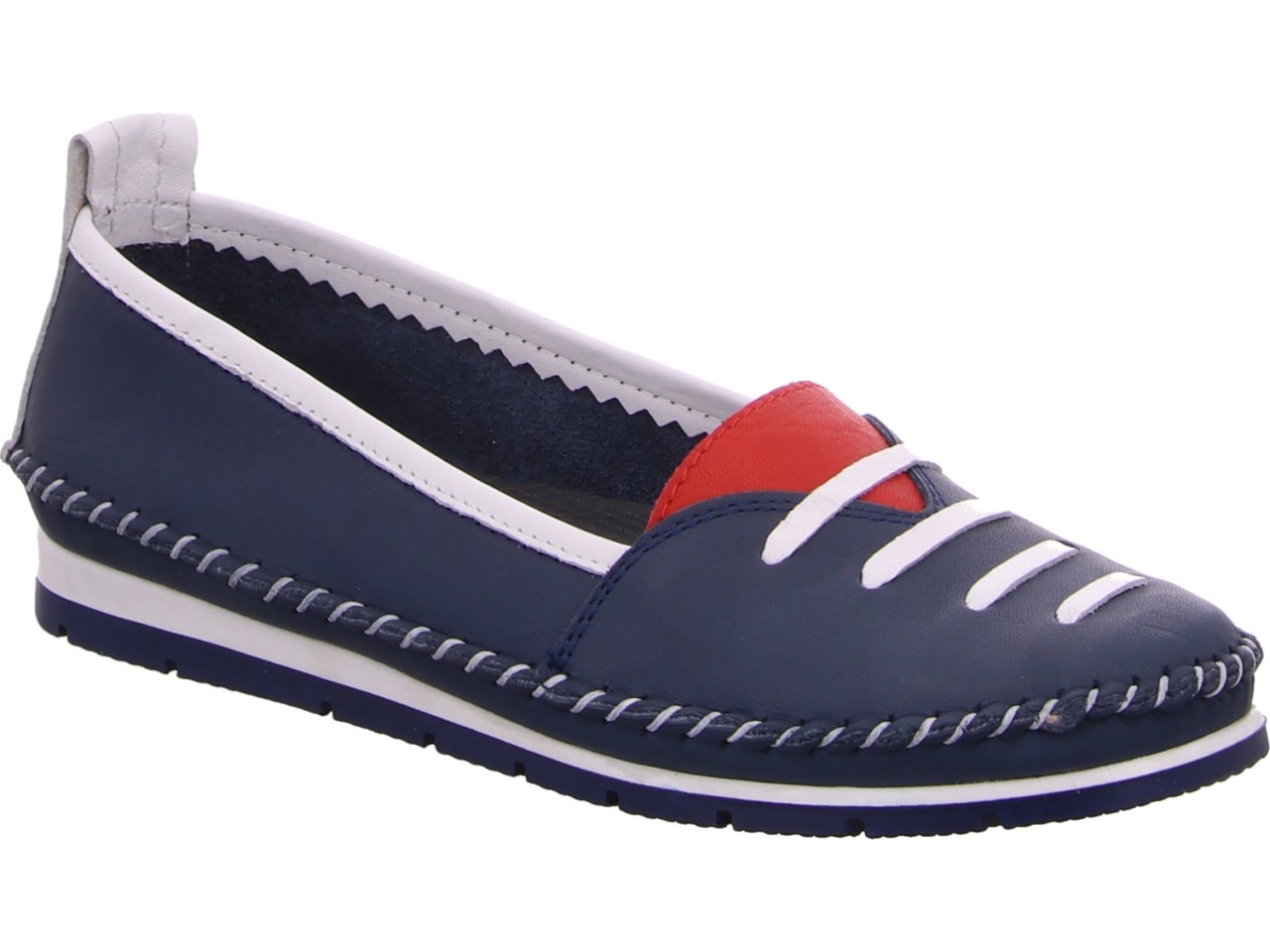DIVERSE Komfort Slipper blau Slipper blau
