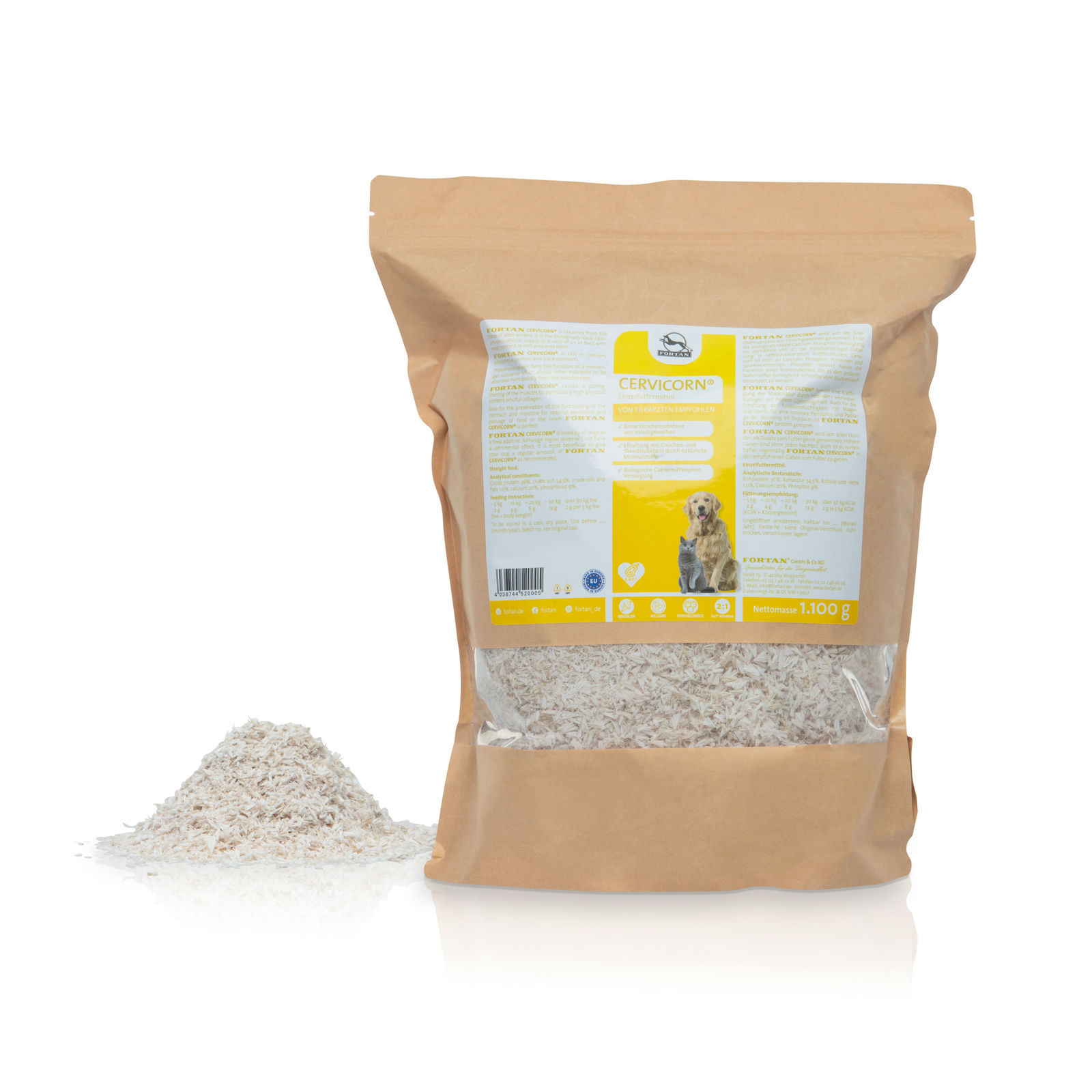 Fortan Ergänzungsfutter & Aufzucht Fortan CERVICORN BARF Zusatz 1,1 kg