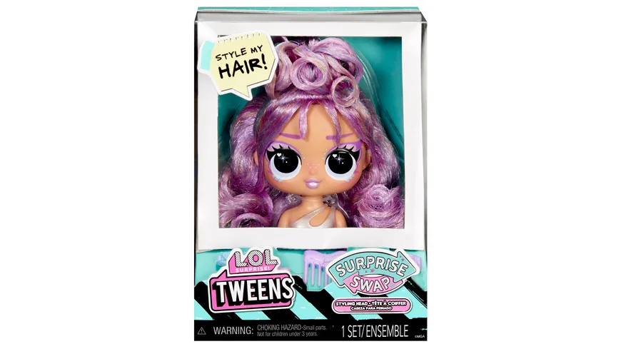 L.O.L. Surprise Tweens Surprise Swap Styling Head Asst in PDQ