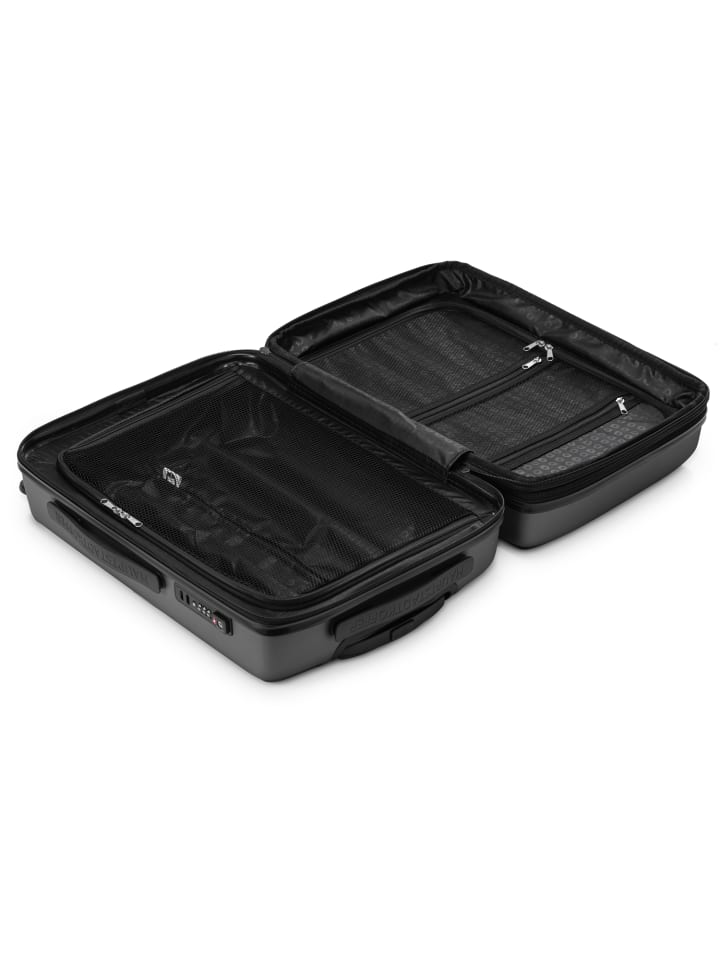Hauptstadtkoffer Mitte - Kofferset 3 Trolleys Erweiterung Hartschale Gepäck-Set in Graphite günstig kaufen S - L