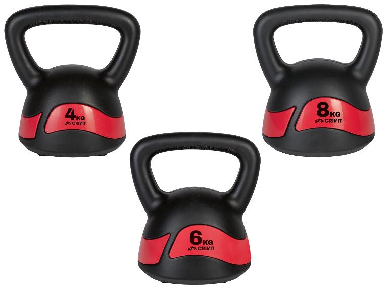 CRIVIT Kettlebell Kunststoff