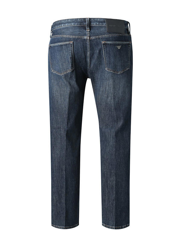 EMPORIO ARMANI, Jeans J75, Slim Fit, Baumwoll-Stretch, dunkelblau