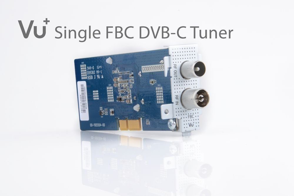 VU+ VU+ DVB-C FBC Tuner Uno 4K / Ultimo 4K (8 Demodulatoren) Tuner